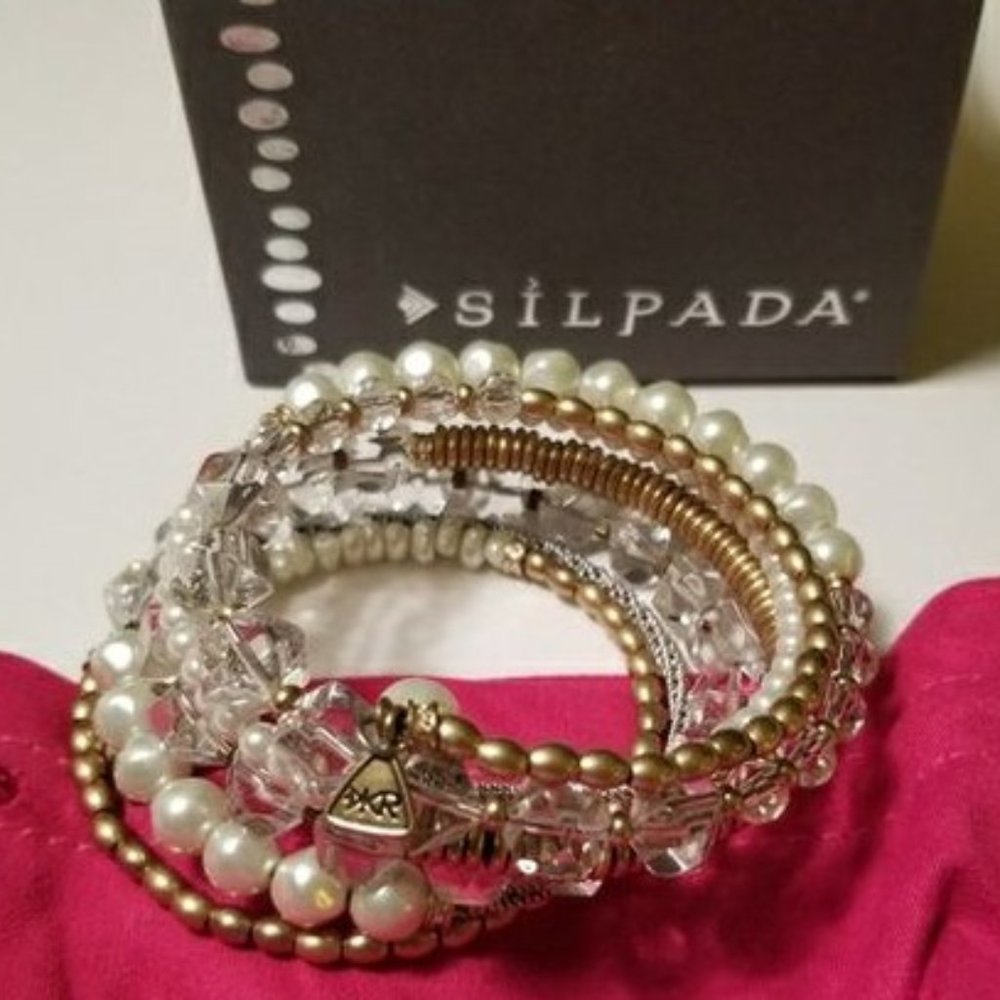 Silpada "Practical Pearls" Bracelet